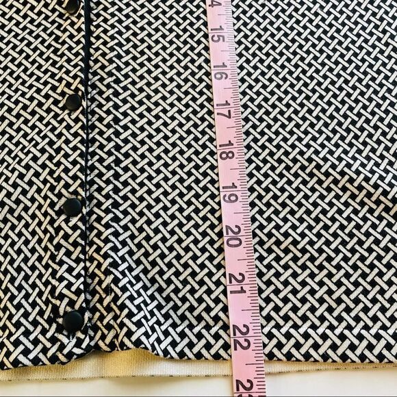 G Knitwear Silk Blend Cardigan Black and Cream Size Small - Picture 6 of 9